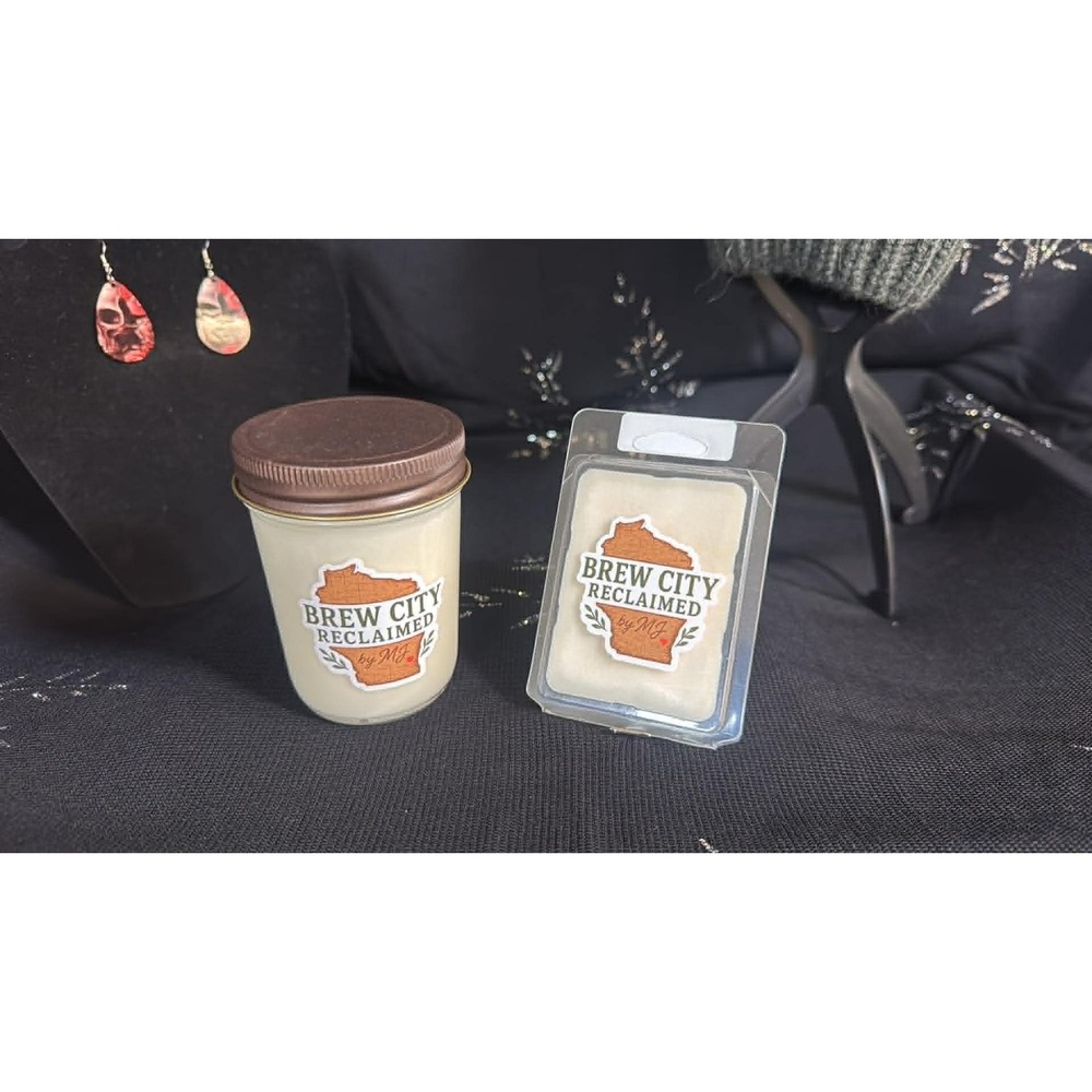Brew City Reclaimed‎ by MJ "Apple Cider" Soy Mason Jar Candle